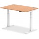 Rayleigh Air Height Adjustable Sit Stand Desk With Cable Ports